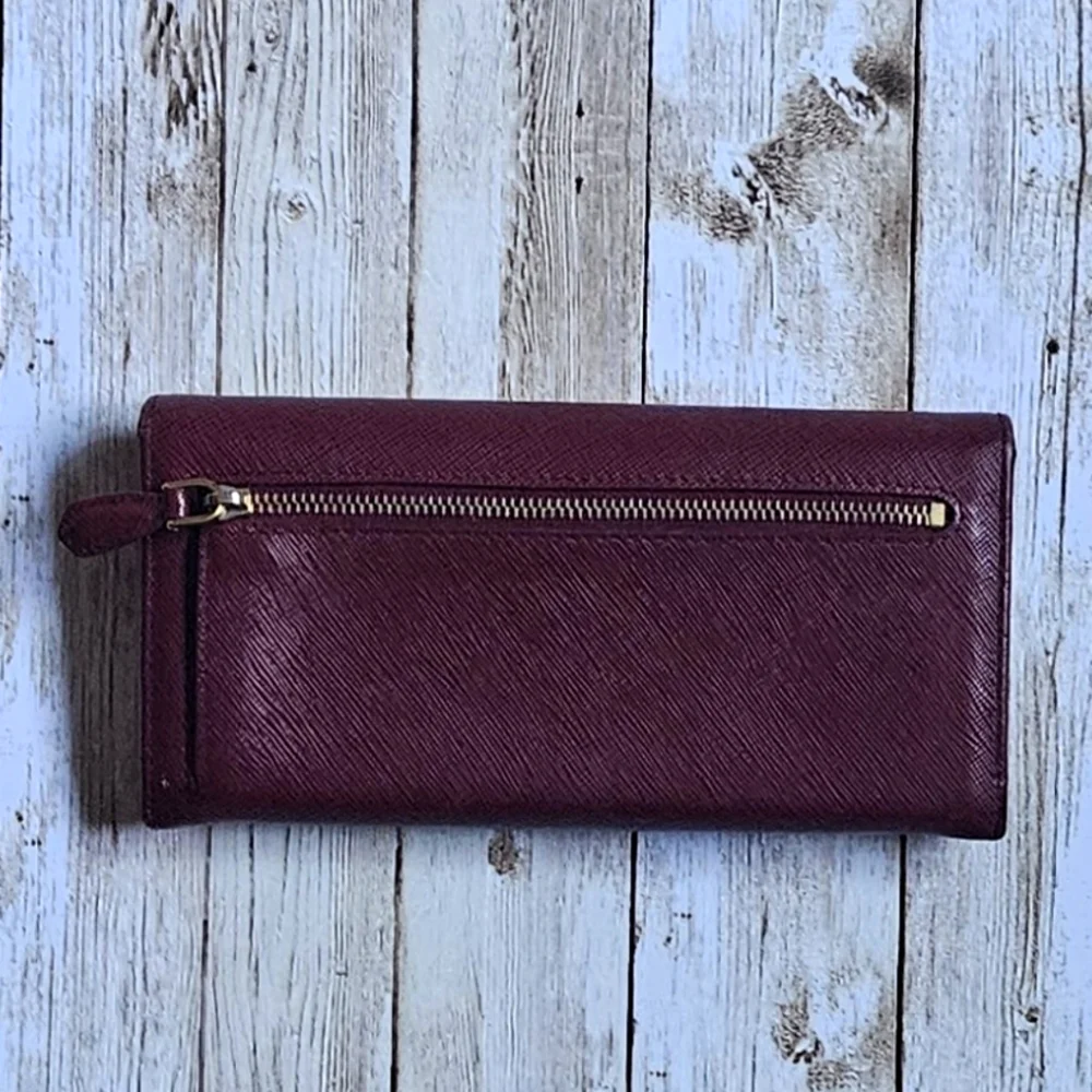 Prada Tri Tone Saffiano Leather Wallet - Picture 2 of 8